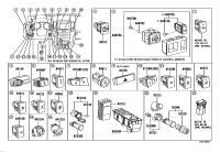 8433260371-SWITCH ASSY, HAZARD WARNING SIGNAL