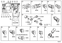 8497558020-Switch assy-short odometer & rheostat