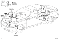 8940550070-SENSOR SUB-ASSY, HEIGHT CONTROL, FRONT RH