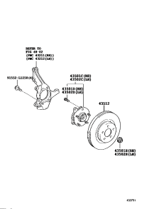 4355042020-HUB & BEARING ASSY