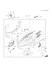 26201220-Garnish assy., fr. (incl. 2-10,12,14-18,26)