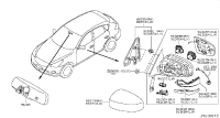 261605UA0A-Lamp assy-turn signal, rh