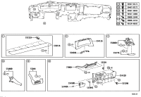 5504408030B0-PANEL SUB-ASSY, INSTRUMENT PANEL FINISH, LOWER LH