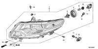 33100TM0H12-HEADLIGHT ASSY., R
