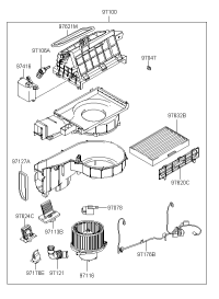 971072C000-BLOWER UNIT