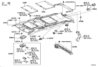 6331008952B0-HEADLINING ROOF