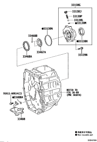 9031151010-SEAL, OIL(FOR TRANSMISSION OIL PUMP COVER)
