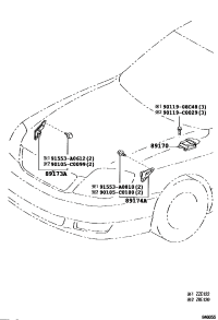 8917002430-SENSOR ASSY, AIR BAG