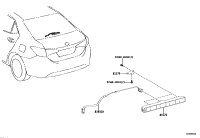 815700D160-LAMP ASSY, CENTER STOP