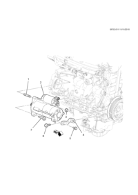 12668168-STARTER 12V/2.2KW/10T-C(W204)
