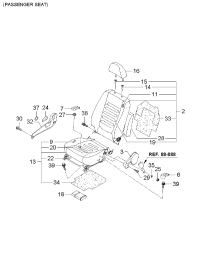 882800S010NZ-Cap, r. fr. seat inner