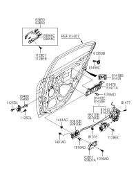 836601E050-HANDLE ASSY-RR DR O/S RH