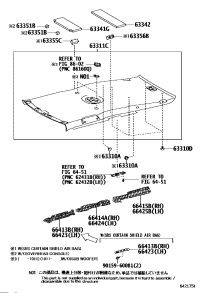 7461835021B1-PLUG, HOLE(FOR ROOF HEADLINING ASSY)