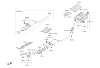 286102P300-MUFFLER ASSY-FRONT