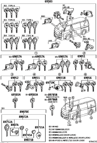 8907028830-TRANSMITTER ASSY, DOOR CONTROL