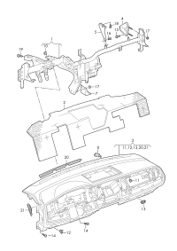 7E5857003CA-Panel, instrument