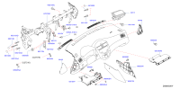 689203DN0A-COVER ASSY-INSTRUMENT LOWER,RH