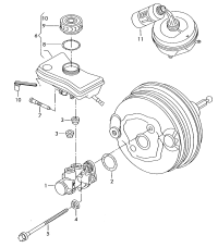 L4B3611021-BRAKE MASTER CYL./VW/AUDI
