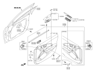 826193V0004X-CAP-FR DR I/S,LH