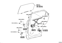 8571048131-MOTOR ASSY, POWER WINDOW REGULATOR, RH
