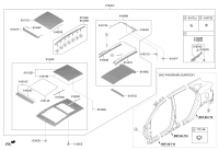 81600F8100TRY-PANORAMA ROOF ASSY