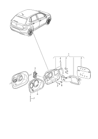 2SD809857-Cap, fuel tank