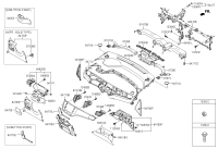 84745A4000WK-COVER ASSY-REAR