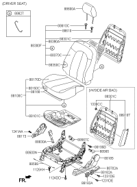 885650Q000RY-COVER-FR SEAT MTG RR OTR LH