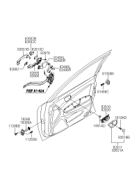 826513K700-HANDLE ASSY-DR O/S