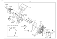 972263E060-ACTUATOR-REAR A/CON MODE