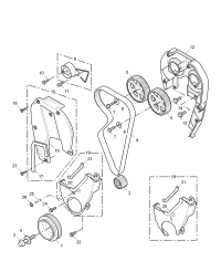 LHN100560-TIMING BELT-LAND ROVER