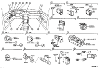 8411820030-KNOB, LIGHT CONTROL RHEOSTAT