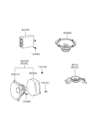 963103C100-SPEAKERASSYFRTWEETERLH
