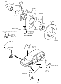 517121F000-Rotor, Brake, Front