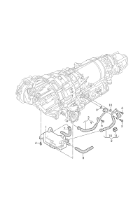 4M0317817K-PIPE-HEAT EXCH/PORCAYENNE/TOUR