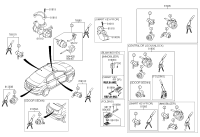 819001JE00-KEY SUB SET-STRG LOCK