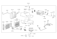 976023A252-EVAPORATOR & BLOWER UNIT