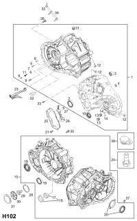 96227381-BOLT - LWR ARM
