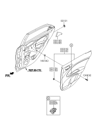 83920H7000WK-Cover assy-rr dr de inr rh