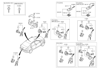 81900H7A00-KEY SUB SET-STEERING LOCK