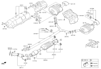 28650C3700-MUFFLER ASSY-MAIN