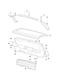 2GG867704-Garnish, rr. hatch