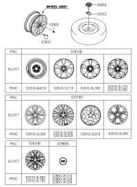 529103L400-WHEEL ASSY-ALUMINIUM