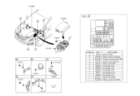 91200B5023-WIRING ASSY-FRT