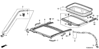 70600TB0H02ZA-SHADE ASSY-SUNROOF