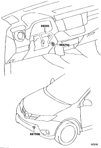 887900Q010-THERMISTOR ASSY-A/C