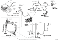 887120C120-HOSE, COOLER REFRIGERANT SUCTION, NO.1