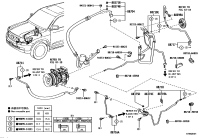 8870460420-HOSE SUB-ASSY, SUCTION