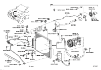 8868835570-BRACKET, COOLER CONDENSER, NO.1