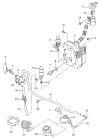 5P0955103A-HEADLIGHT WASHING JET LH